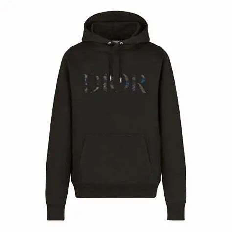 Sudadera con capucha Dior x Peter Doig Logo Negro 